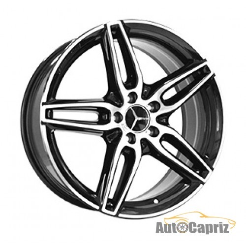 Диски Replica MR030 BKF R19 W8.0 PCD5x112 ET43 DIA66.6 